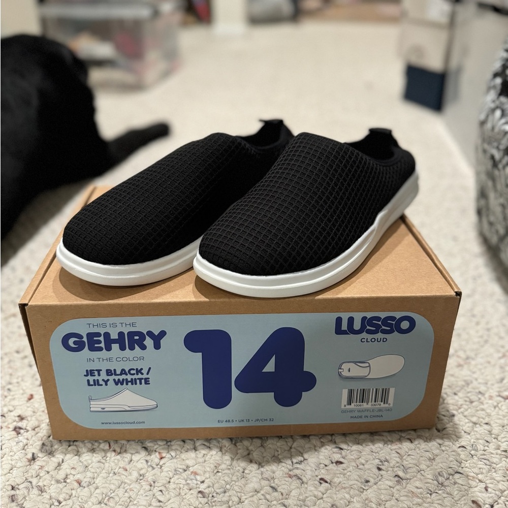 Brand New Men’s Lusso Cloud Slip-On Shoes - Size 14